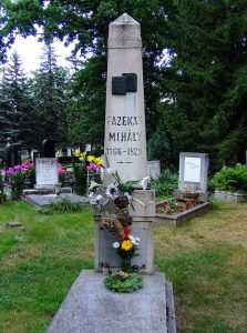 Fazekas Mihály sírja Debrecenben